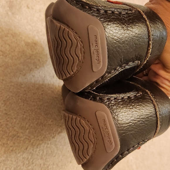 Marc Joseph leather brown loafers 9.5 made in Brazil - Picture 3 of 9